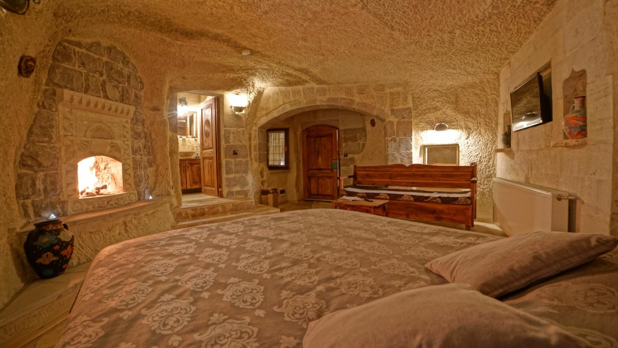 Charming Cave Hotel Göreme Esterno foto